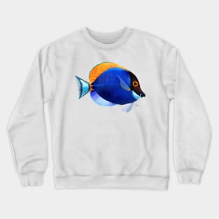 Powdered Blue Tang Crewneck Sweatshirt